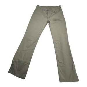 Levi Strauss 514 Mens Khaki Straight Fit Casual Pants W38 L32